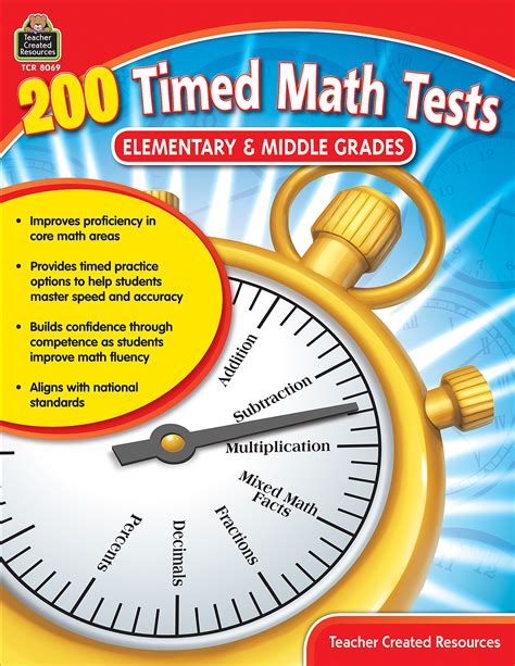 research on negative impact of timed tests in elementary|timed math tests in schools.